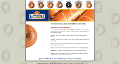 Desktop Screenshot of ginsburgbakery.com